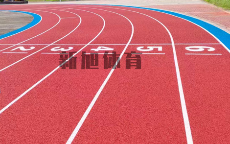 400米標準塑膠跑道劃線