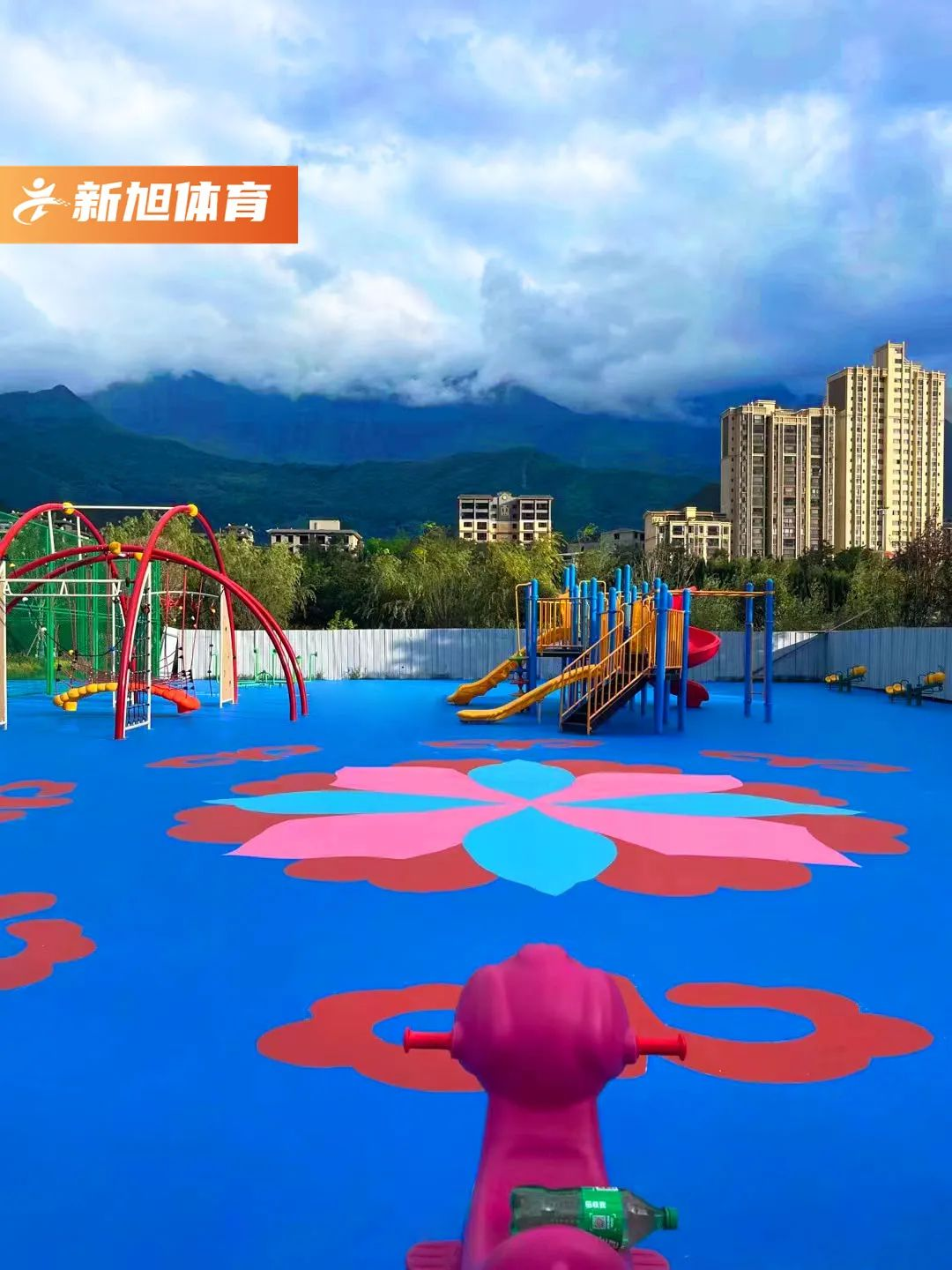 四川硅pu球場(chǎng)完工案例