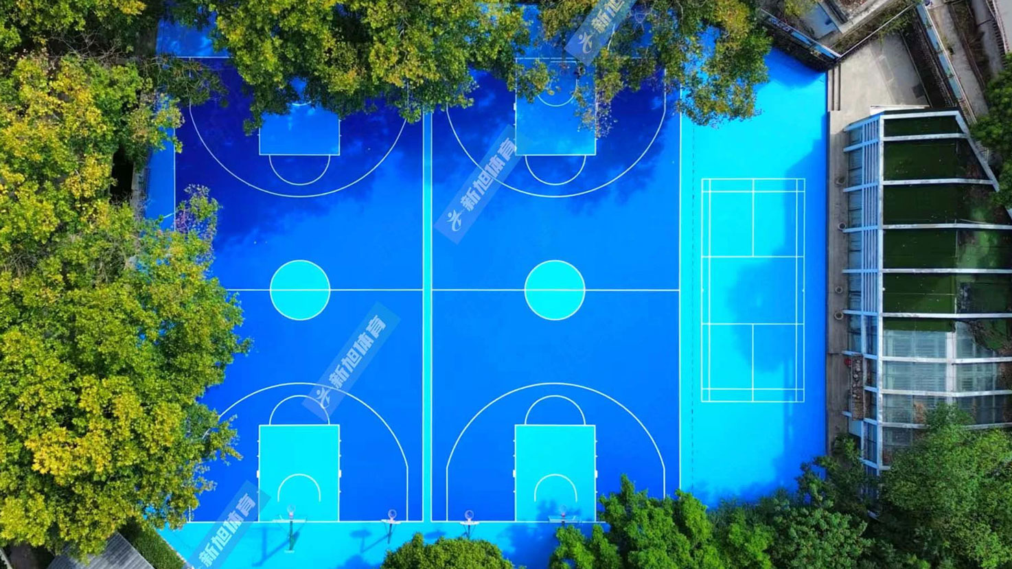 新旭體育硅pu球場建設(shè)